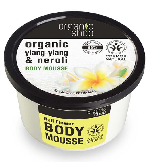 Organic Ylang-Ylang & Neroli Body Mousse mus do cia³a Balijskie Kwiaty 250ml