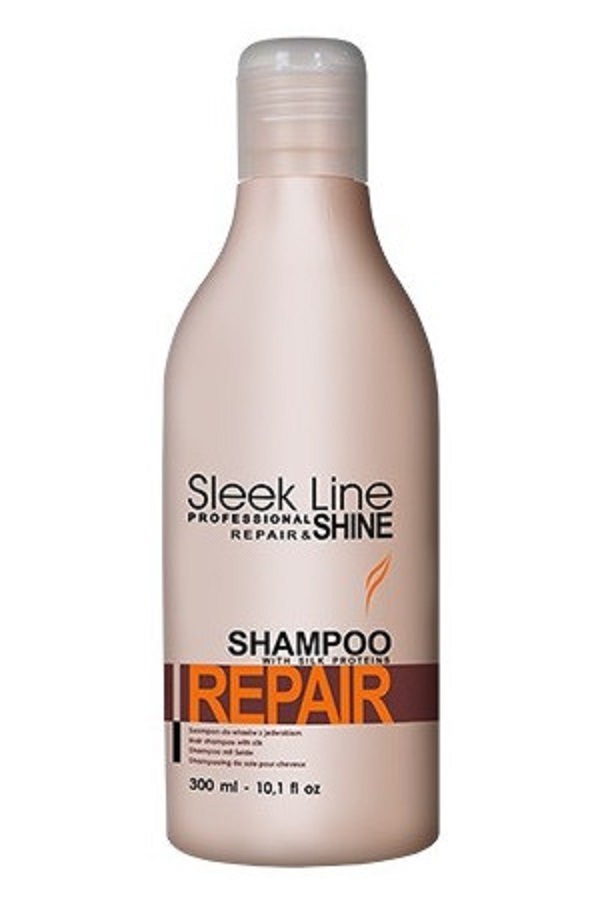 Sleek Line Repair Shampoo szampon z jedwabiem do w³osów zniszczonych 300ml