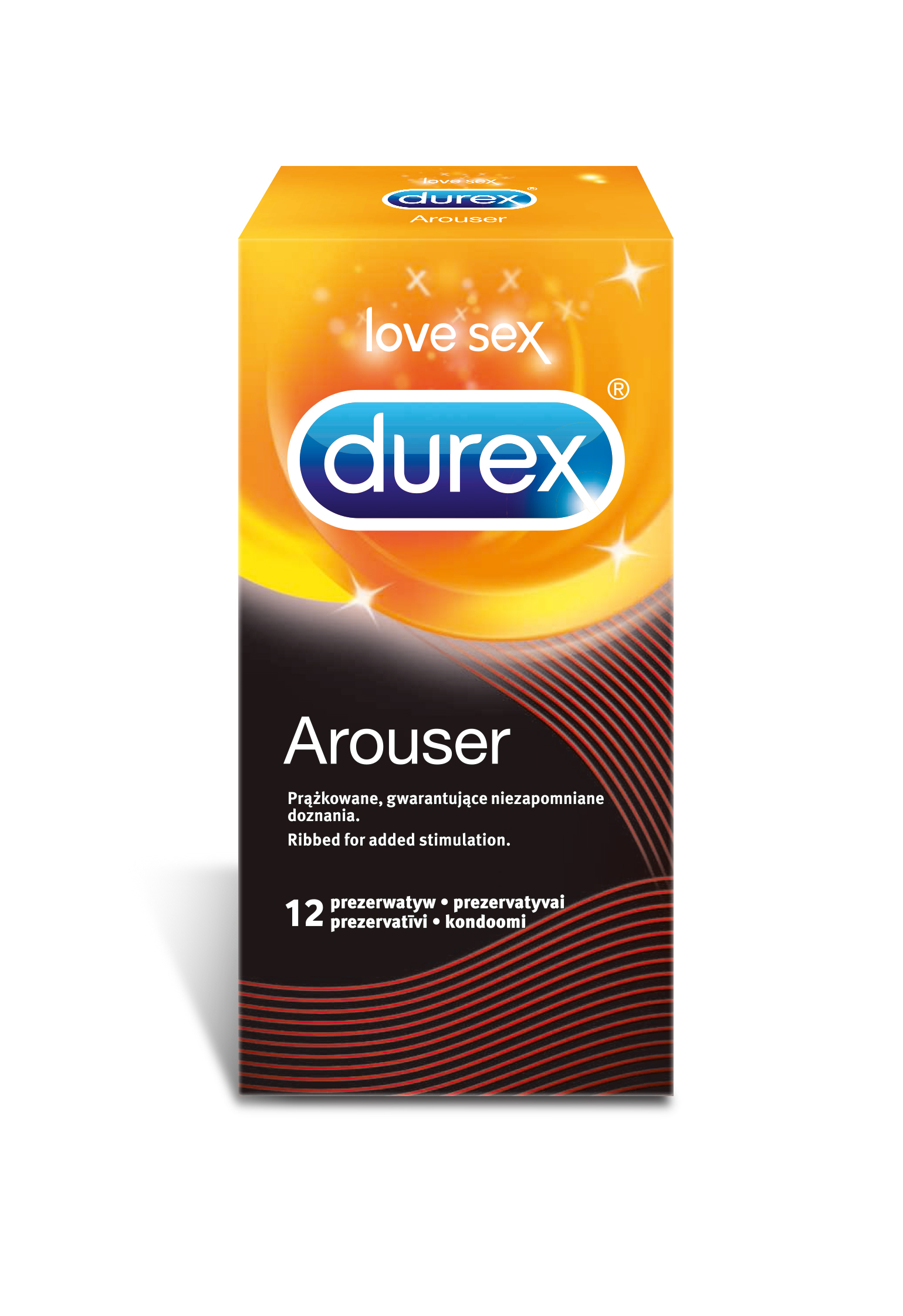 Arouser prezerwatywy 12szt