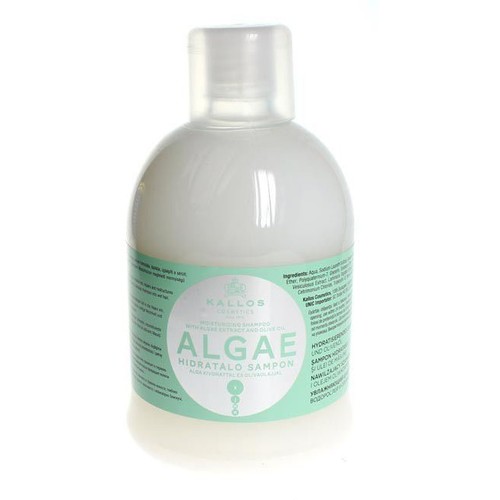 Kallos Algae Moisturizing Shampoo With Algae Extract And Olive Oil nawilajcy szampon z ekstraktem z alg i olejem oliwkowym do wosw suchych 1000ml