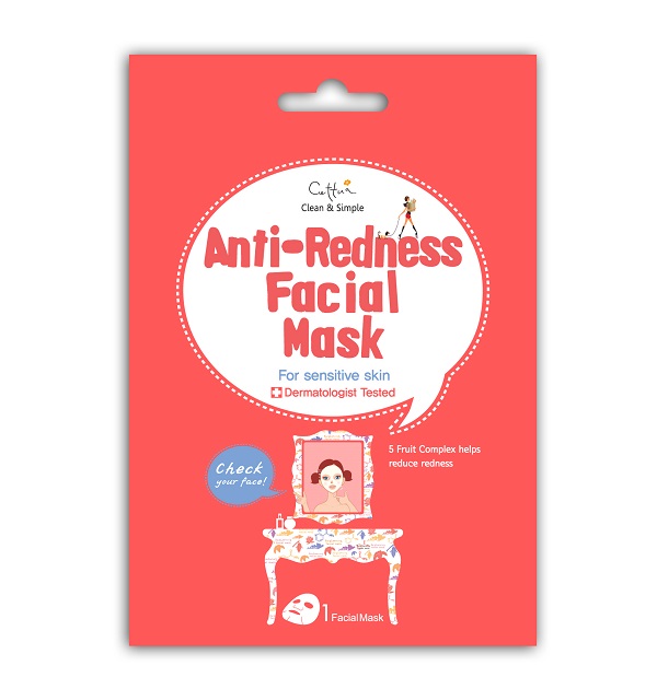 Anti-Redness Facial Mask maska niweluj±ca zaczerwienienia