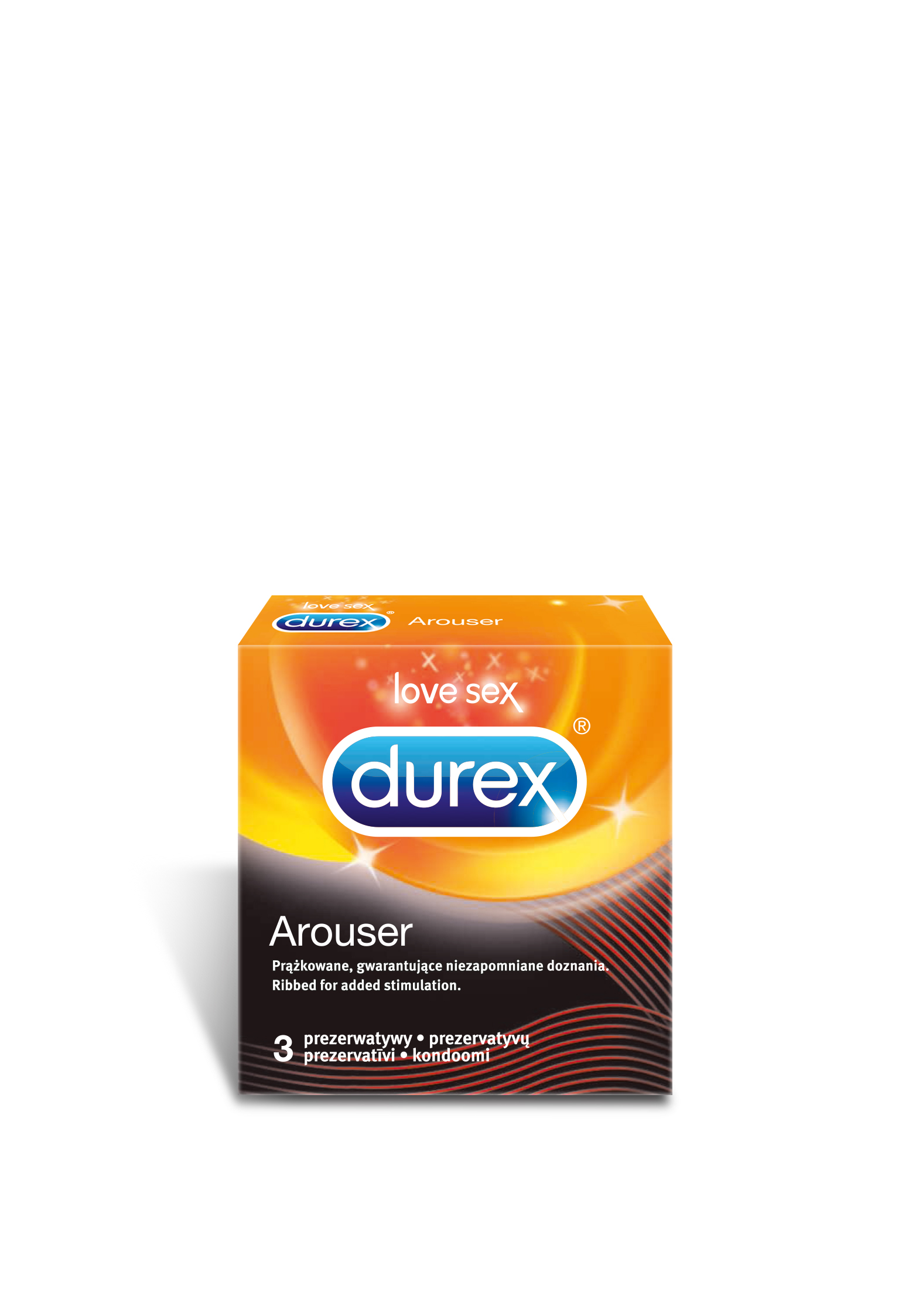 Arouser prezerwatywy 3szt