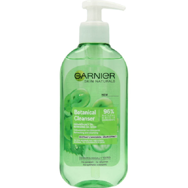 Botanical Cleanser Refreshing Gel Wash od¶wie¿aj±cy ¿el dla skóry normalnej i mieszanej Ekstrakt z Winogron 200ml