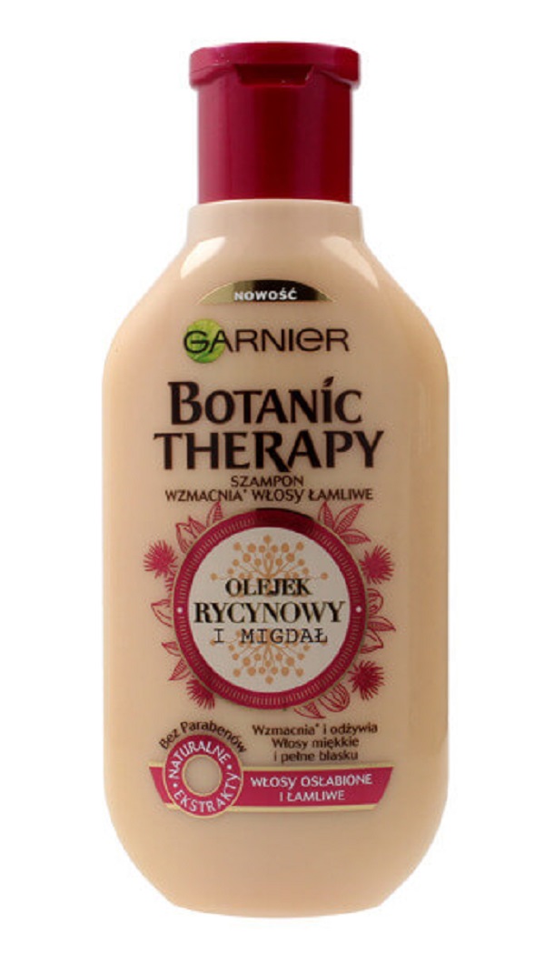 Botanic Therapy szampon wzmacnia w³osy ³amliwe Olejek Rycynowy i Migda³ 400ml