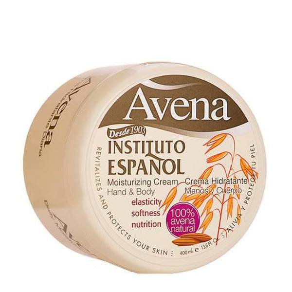 Instituto Espanol Avena Moisturizing Cream Hand & Body krem do ciaa Owies 400ml