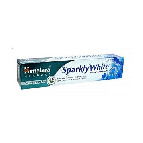 Himalaya Herbals Herbal Toothpaste zioowa pasta do zbw Sparkly White 75ml