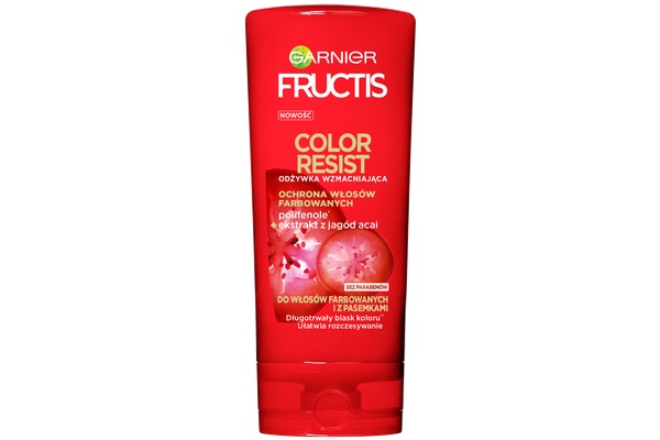 Fructis Color Resist od¿ywka wzmacniaj±ca do w³osów farbowanych i z pasemkami 200 ml