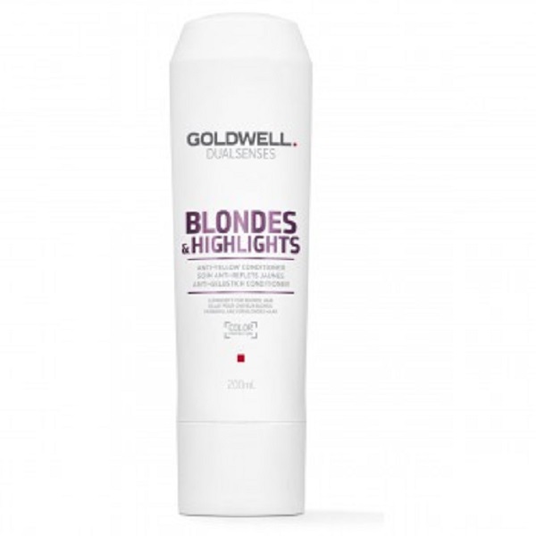 Goldwell Dualsenses Blondes & Highlights Anti-Yellow Conditioner odywka do wosw blond neutralizujca ty odcie 200ml