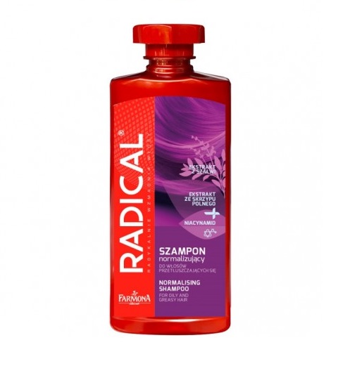 Radical Normalising Shampoo szampon normalizuj±cy do w³osów przet³uszczaj±cych siê Ekstrakt z Sza³wii 400ml