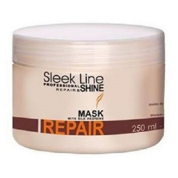 Sleek Line Repair Mask maska z jedwabiem do w³osów zniszczonych 250ml